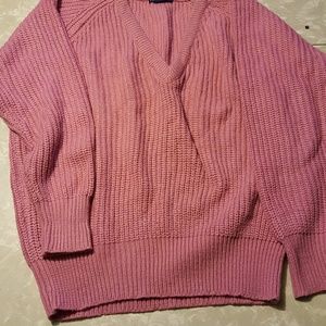 Long sleeve sweater. Handmade